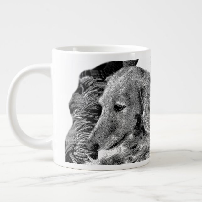 Tasse de portrait de Teckel hollandais (Gauche)