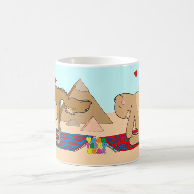 Tasse de pose de chameau d'ours de nounours de (Centre)