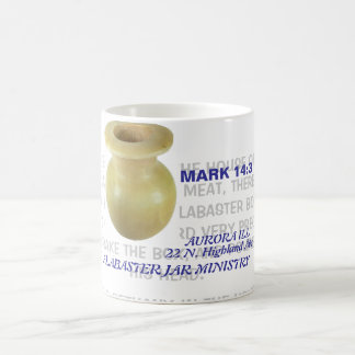 Tasse de pot d'albâtre