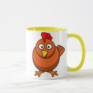 Tasse de poule de poulet