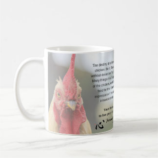 Tasse de poulet de destin