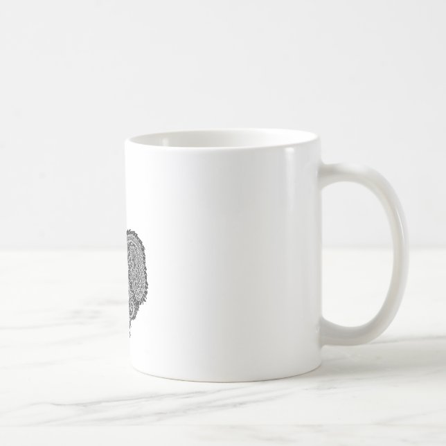 Tasse de poulet de Silkie (Droite)