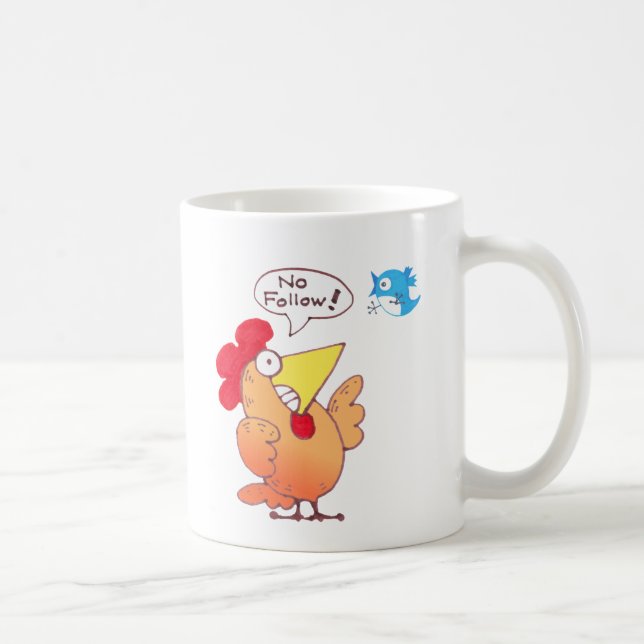 Tasse de poulet de tasse/bande dessinée de (Droite)