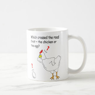 Tasse de poulet ou d'oeufs