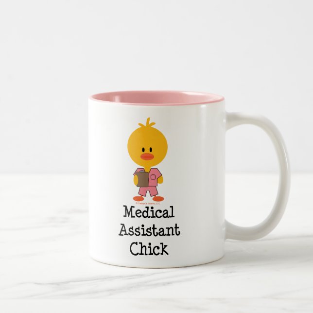 Tasse de poussin d'aide médical (Droit)