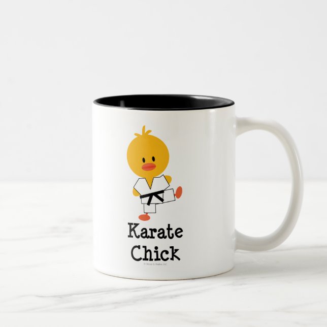 Tasse de poussin de karaté (Droit)