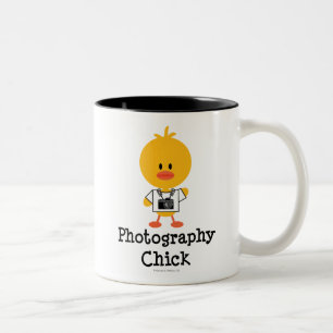 Tasse de poussin de photographie