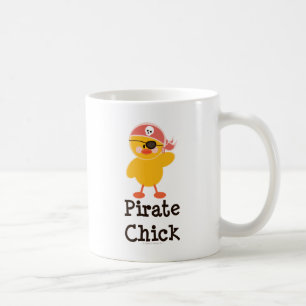 Tasse de poussin de pirate