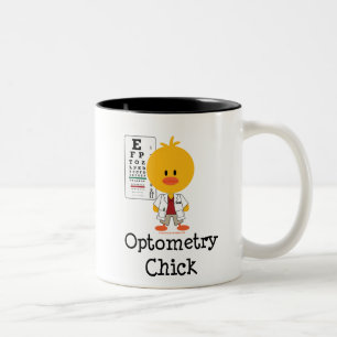 Tasse de poussin d'optométrie