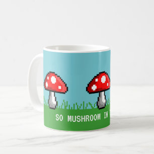 Tasse de pré de champignon de pixel