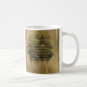 Tasse de prière de sérénité