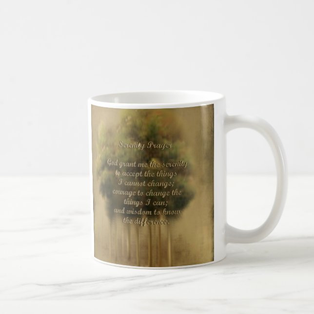 Tasse de prière de sérénité (Droite)
