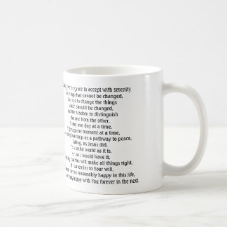 TASSE DE PRIÈRE DE SÉRÉNITÉ