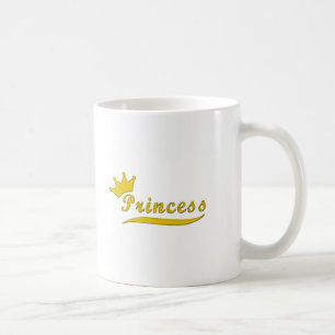 Tasse de princesse café d'or