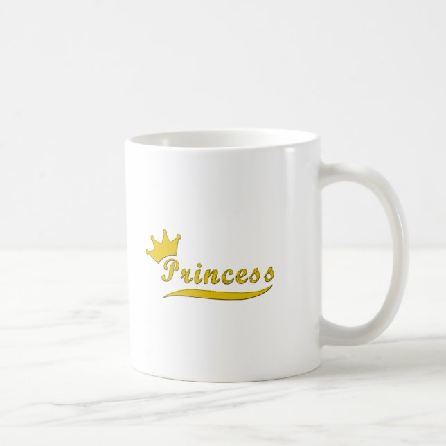 Tasse de princesse café d'or (Droite)