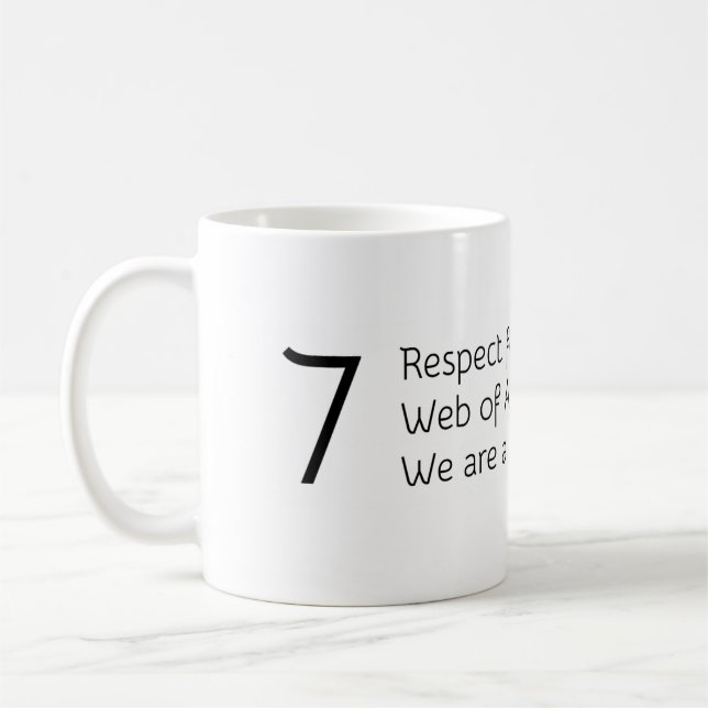 Tasse de principe d'UU septième (Gauche)