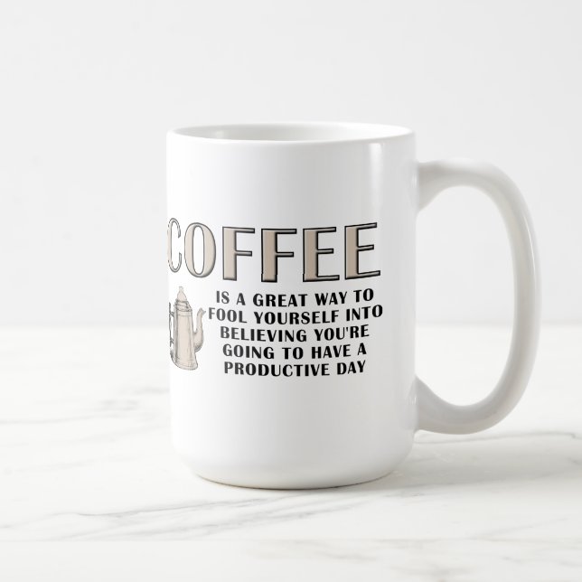 Tasse de productivité pour café (Droite)