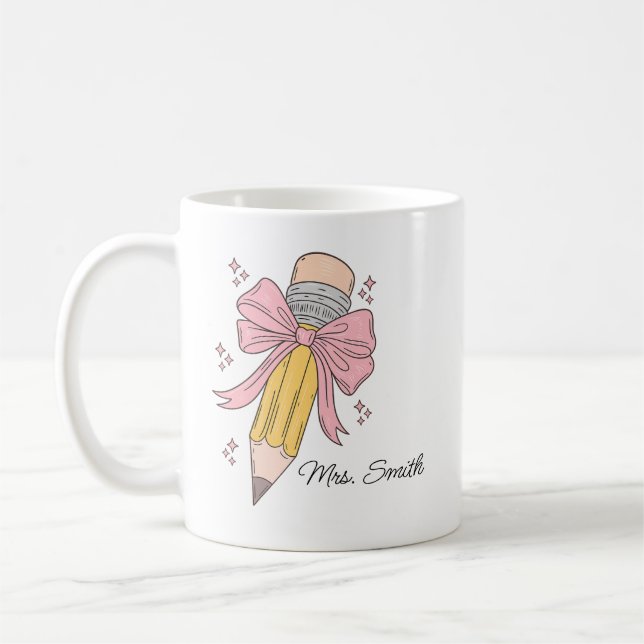 Tasse de professeur, cadeau de professeur personna (Gauche)