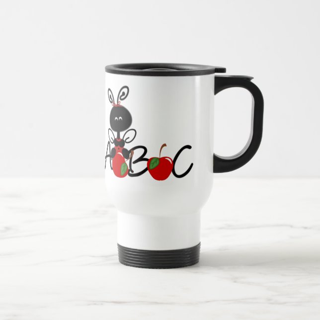 Tasse de professeur d'ABC de coccinelles (Droite)