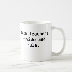 Tasse de professeur de maths - calembour drôle de