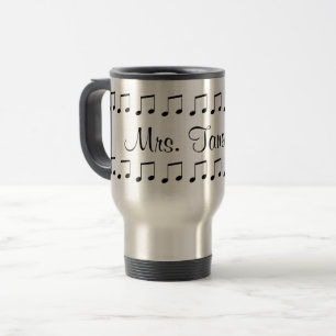 Tasse de professeur de musique personnalisable