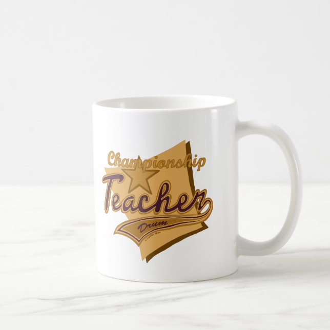 Tasse de professeur de tambour champion (Droite)