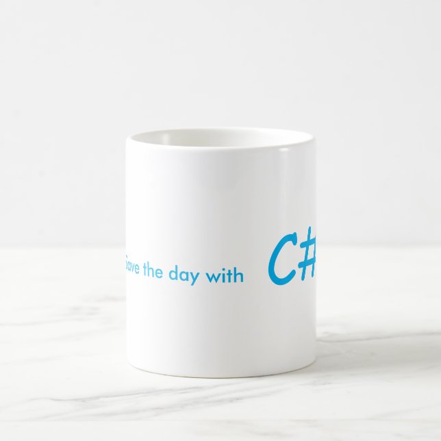 Tasse de promoteur de C# (Centre)