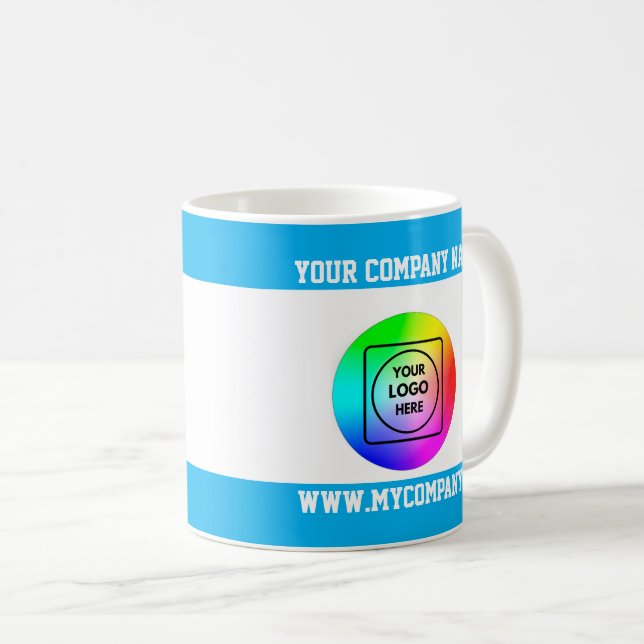 Tasse de promotion commerciale avec logo d'entrepr (Devant droit)
