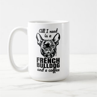 Tasse de propriétaire de bouledogue français de