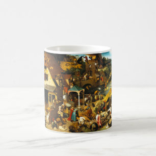 Tasse de proverbes de Pieter Bruegel Netherlandish