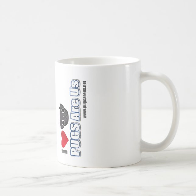 Tasse de PugsAreUs (Droite)