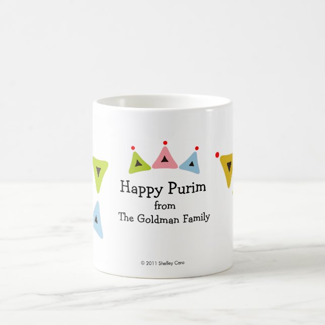 Tasse de Purim - remplissez pour Mishloach Manot ! (Centre)