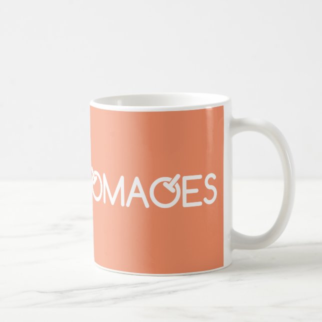 Tasse de puzzle de TOMATES (Droite)