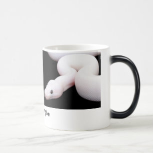 Tasse de python de boule de Leucistic