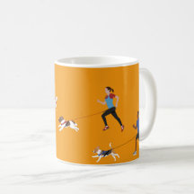 Tasse de quartet de Canicross