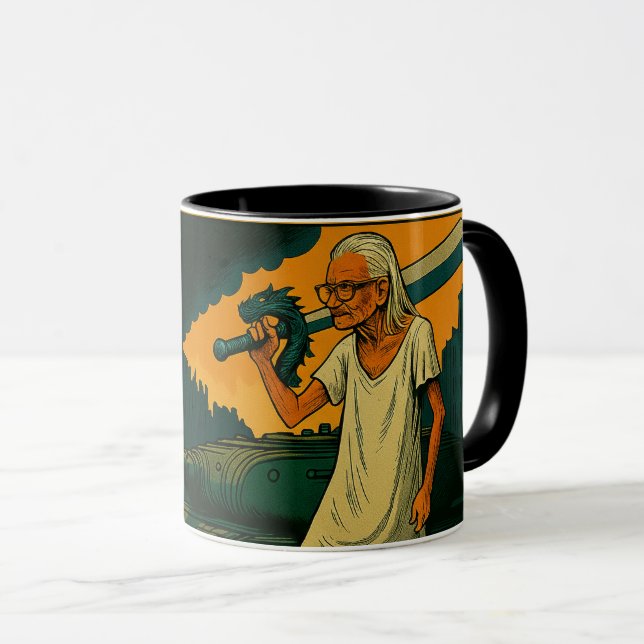 Tasse de rage contre notre maman (Devant droit)