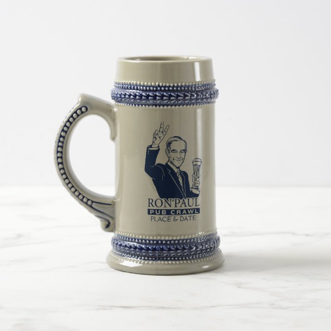 Tasse de rampement de Pub de Ron Paul (Gauche)