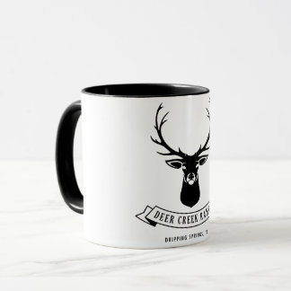 Tasse de ranch de crique de cerfs communs
