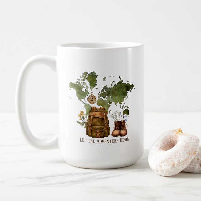 Tasse de randonnée (Avec donut)