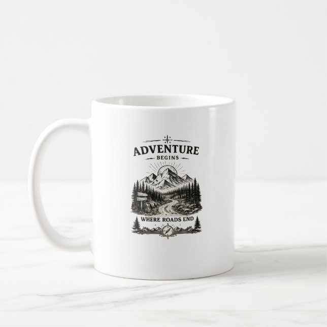 Tasse de randonnée camping aventure (Gauche)