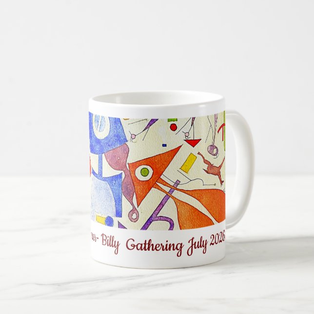 Tasse de rassemblement d'été Billy 2026  (Devant droit)