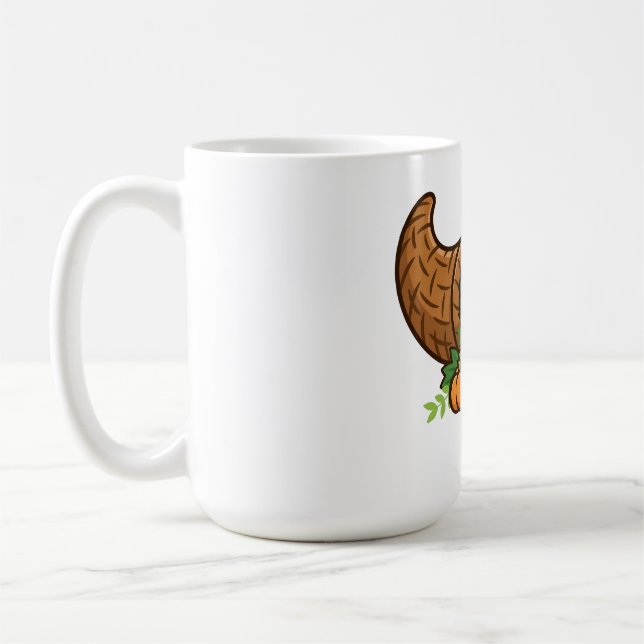 Tasse de récolte d'automne Cornucopia (Gauche)