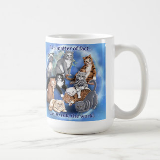 Tasse de règle de chats