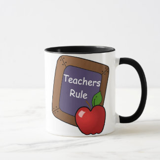 Tasse de règle de professeurs