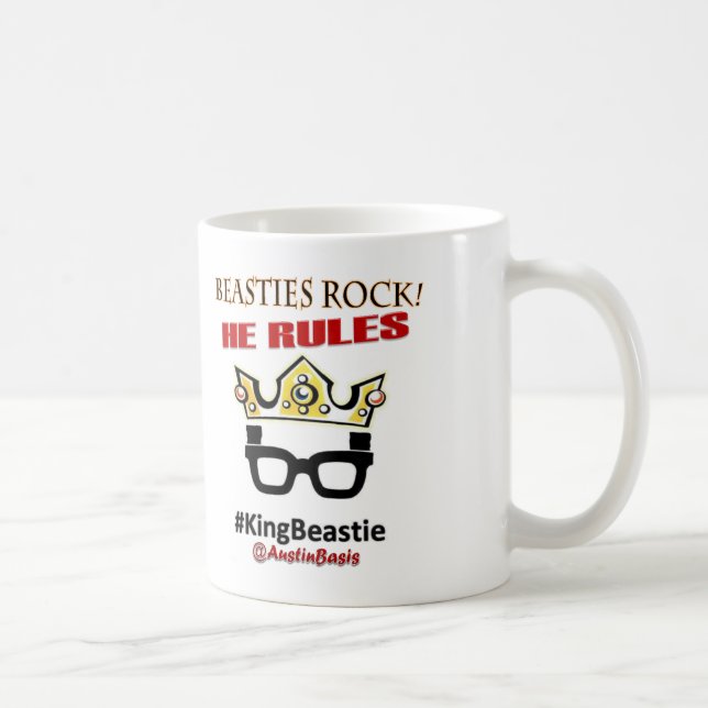 Tasse de règles d'Austin de roche de Beasties (Droite)
