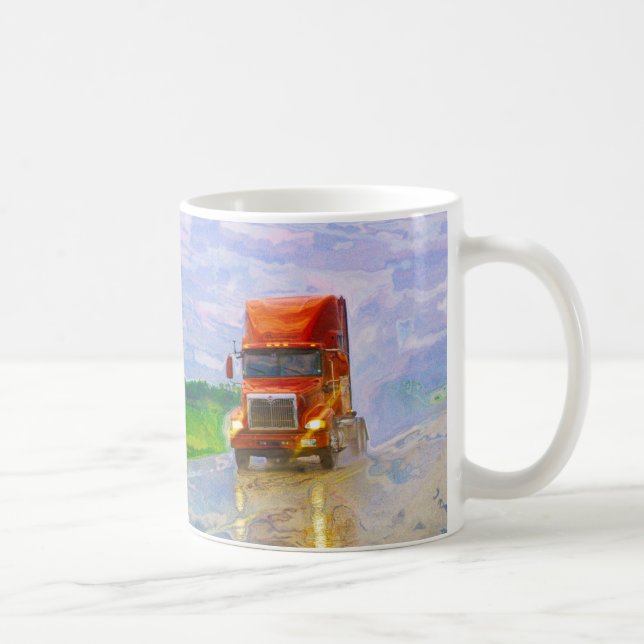 Tasse de relais routier de CAMIONNEURS (Droite)