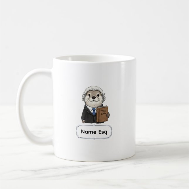 Tasse de remise de diplôme d'avocat (Gauche)