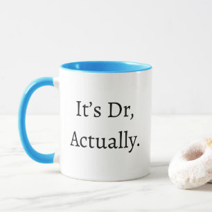 Tasse de remise de diplôme de doctorat Médecin Cad