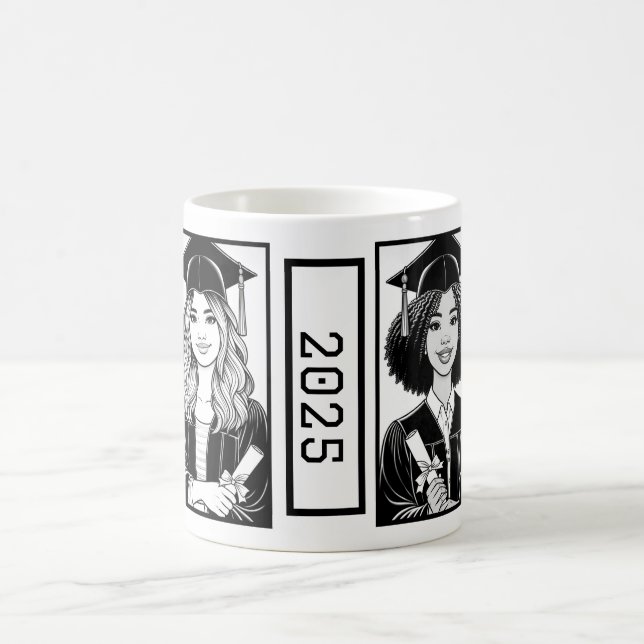 Tasse de remise de diplôme des meilleurs amis 2026 (Centre)