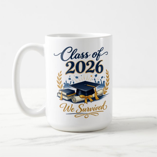 Tasse de remise des diplômes 2026 (Gauche)